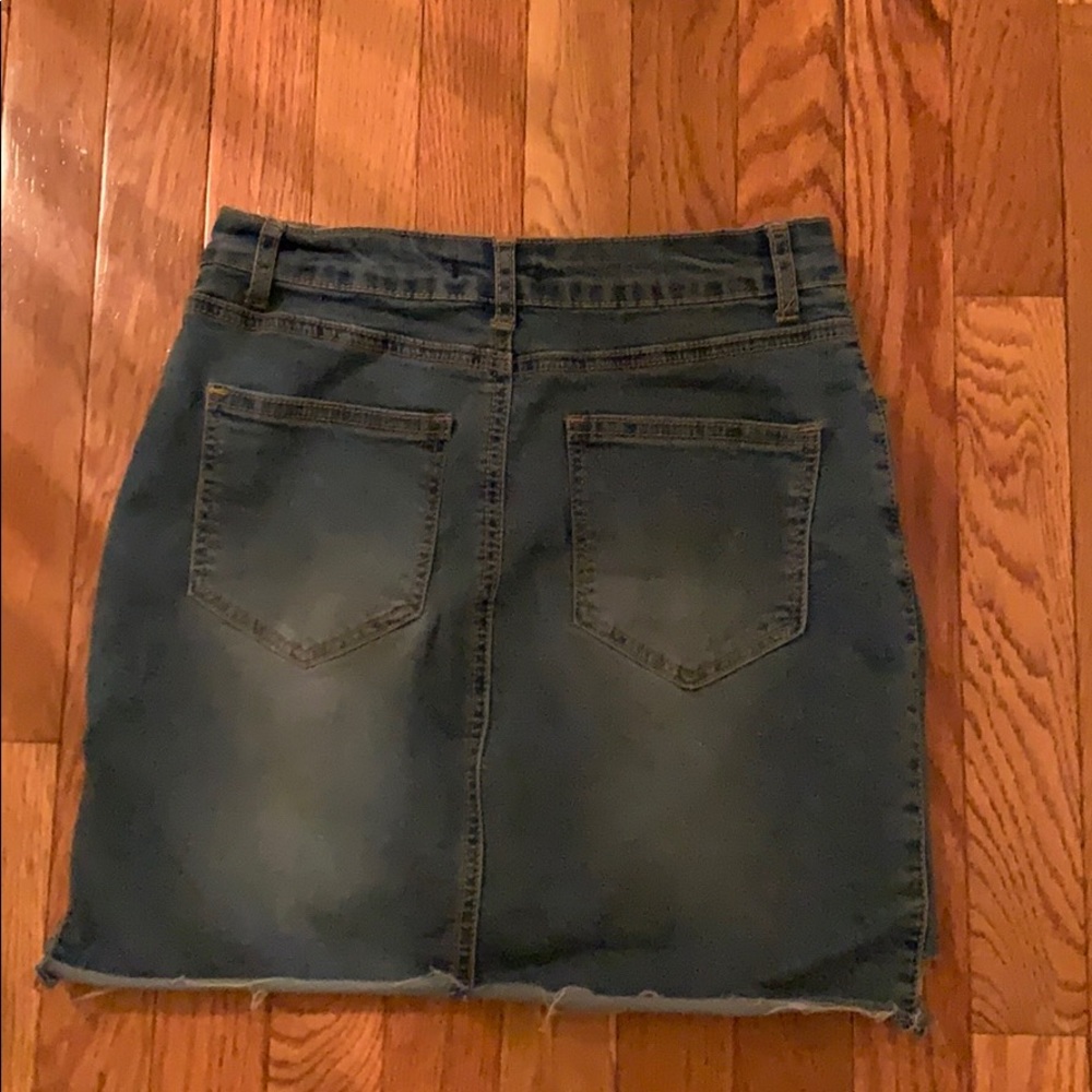 Denim skirt